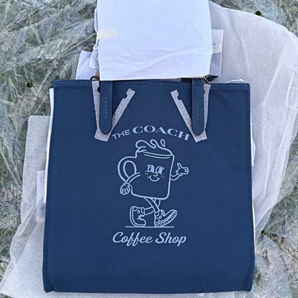 Coach Coffee Shop Tote